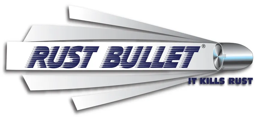Coating Industry and Metal Refurbishing RUST BULLET 1 rust_bullet_logo2